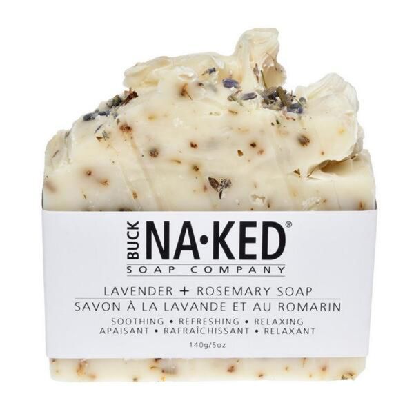 圖片 Buck Naked Soap 加拿大沐浴品牌 天然 薰衣草和迷迭香香皂 - 150克