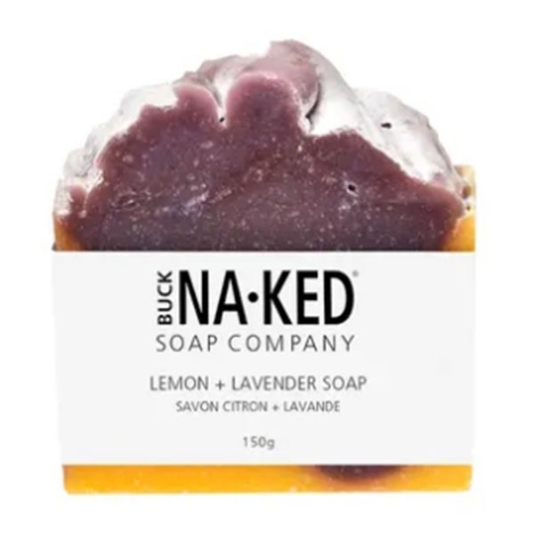 圖片 Buck Naked Soap 加拿大沐浴品牌 天然 檸檬薰衣草香皂 - 150克