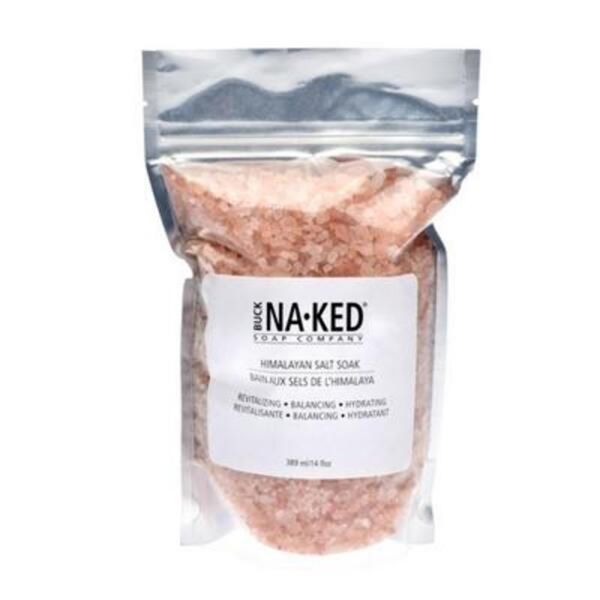 圖片 Buck Naked Soap 加拿大沐浴品牌 天然喜馬拉雅沐浴鹽 - 472ml
