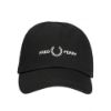 圖片 FRED PERRY logo棒球帽 黑色 HW4630 464