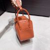 圖片 Hermès Mini Lindy 南瓜棕金釦