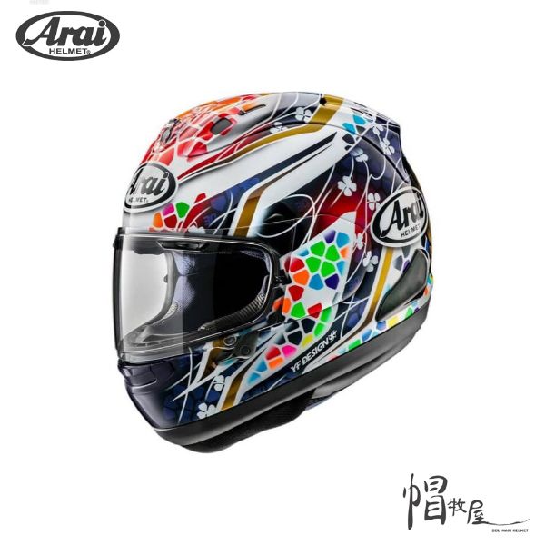 圖片 【帽牧屋 】日本 RX-7X  NAKAGAMI GP2 中上貴晶  彩繪  安全帽  頂級款   雙D扣  內襯可拆  抗噪  全罩