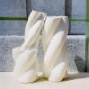 studiososlow vase marshmallow 陶瓷造型花器家飾盆器