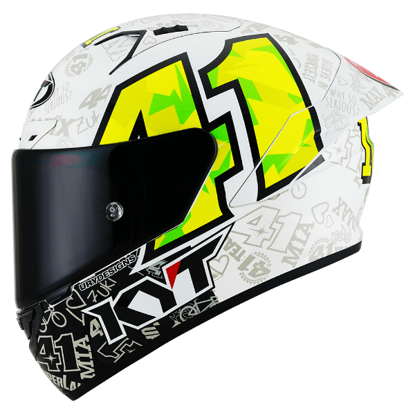 圖片 KYT NZ RACE #41 白 ESPARGARO 2021【該商品部份指定顏色、尺吋為特價商品，售出後不再做退換貨，下單前請三思】