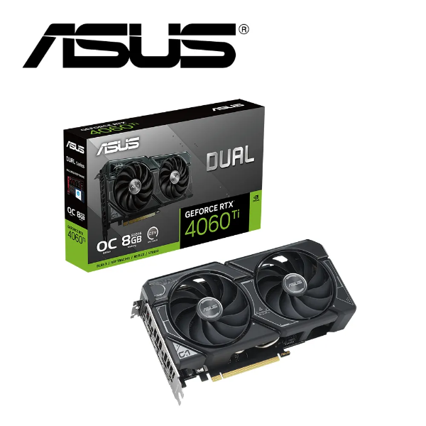 圖片 ASUS華碩 Dual GeForce RTX™ 4060 Ti OC 超頻版 8GB GDDR6  DUAL-RTX4060TI-O8G