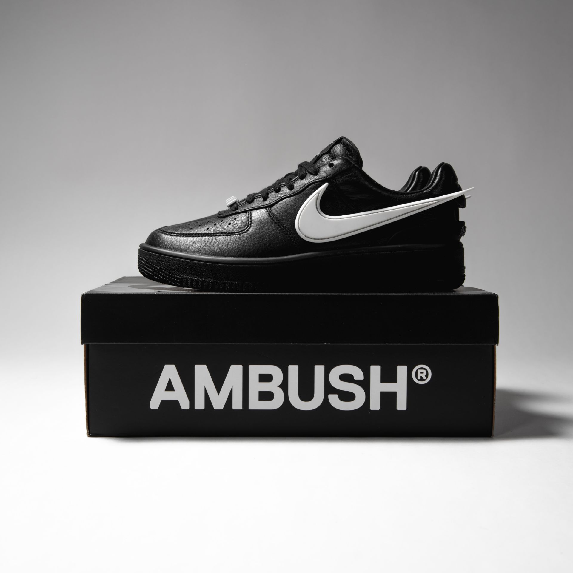 👟AMBUSH x Nike Air Force 1 Low ”Phantom/Black/Phantom” DV3464-001