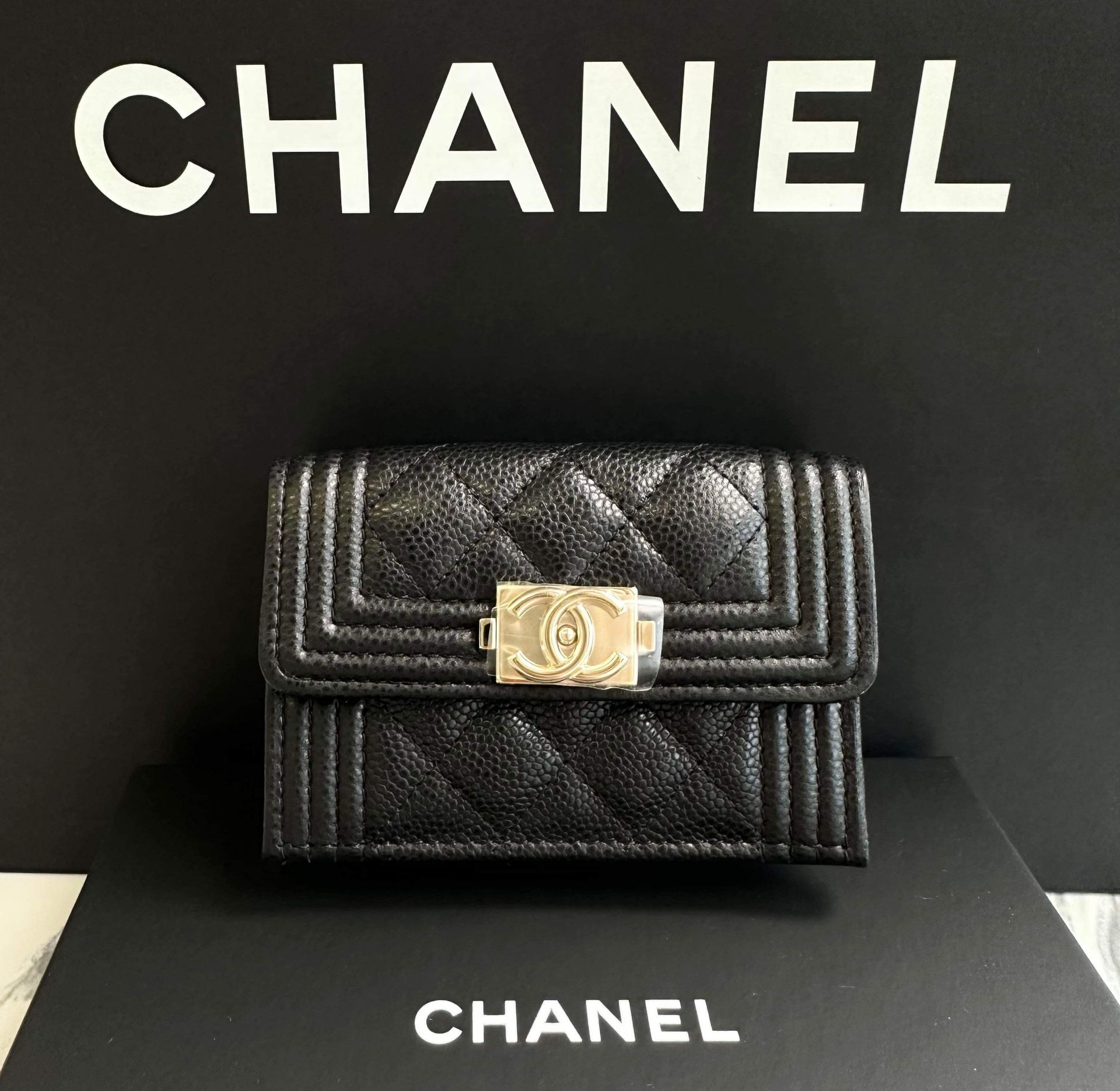 Mini deals chanel boy