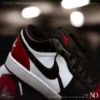 圖片 NICEDAY 現貨 Air Jordan 1 Low Bred Toe 黑白紅 芝加哥公牛 黑紅腳趾 553558-161