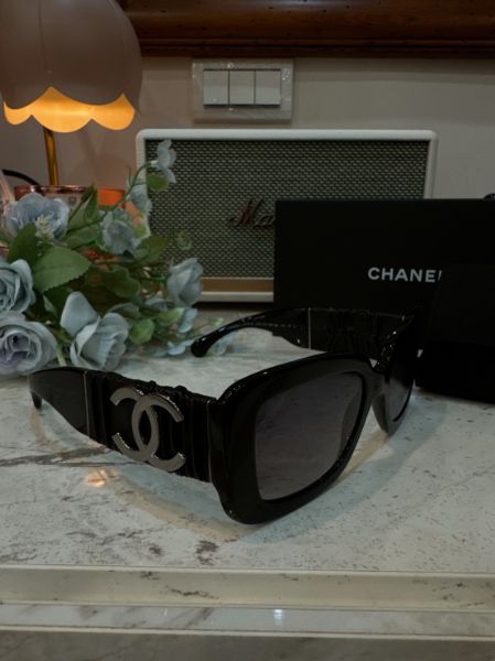圖片 【現貨】麗睛眼鏡Chanel【可刷卡分期】香奈兒 CH5473Q 黑銀色 太陽眼鏡 香奈兒新款太陽眼鏡 香奈兒熱賣款眼鏡