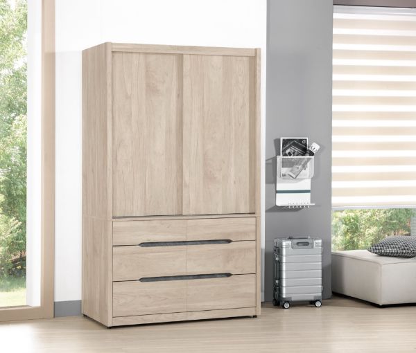 圖片 米爾娜4尺拉門衣櫃