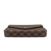 圖片 Louis Vuitton Felicie Pochette Damier 帆布鍊帶斜揹/手拿包(N40492-咖)