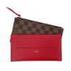 圖片 Louis Vuitton Felicie Pochette Damier 帆布鍊帶斜揹/手拿包(N40492-咖)