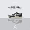 iSNEAKERS 預購 Air Jordan 1 Low SE "Vintage Panda" 復古熊貓 FB9893-101