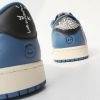 Travis Scott x Fragment x Air Jordan 1 LOW OG "Military Blue" 閃電 倒鉤 白藍黑低筒 DM7866-140