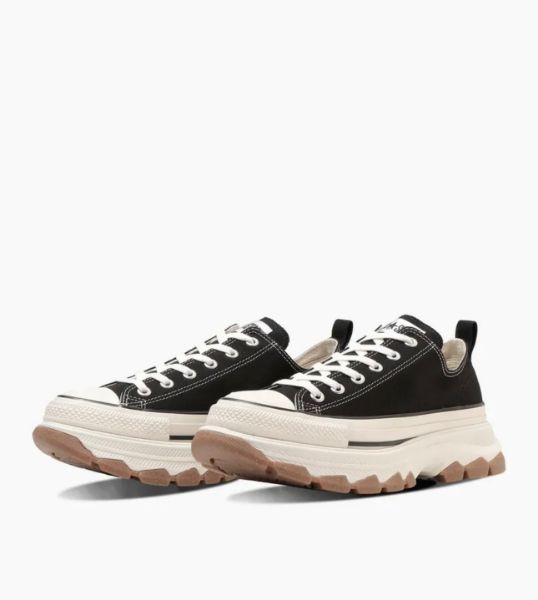 圖片 預購┃日本限定 CONVERSE ALL STAR Ⓡ TREKWAVE 厚底 焦糖底 黑帆布