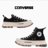 圖片 預購┃日本限定 CONVERSE ALL STAR Ⓡ TREKWAVE 厚底 焦糖底 黑帆布