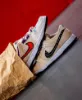 albino & preto x Nike Dunk sb low 巴西柔術 聯名 米黑白 撕撕樂 FD2627-200