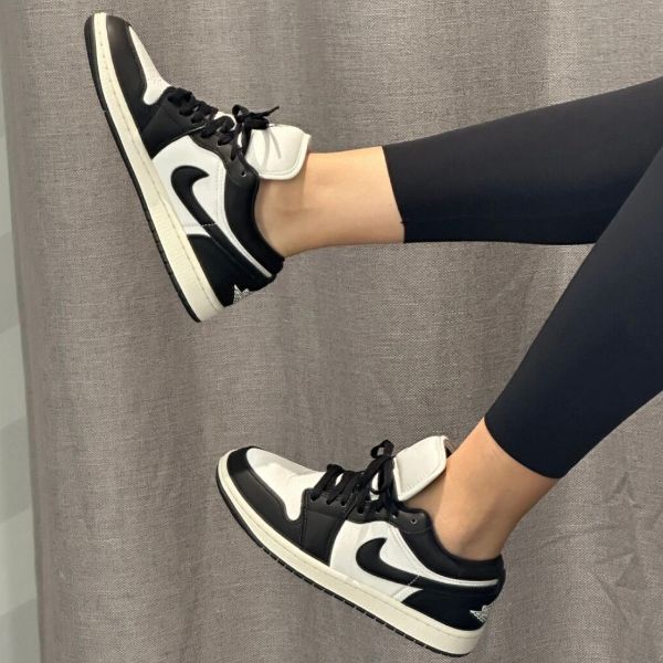 圖片 🖤Nike Air Jordan 1 Low SE "Vintage Panda" 奶油熊貓 絲綢復古 女鞋 FB9893-101