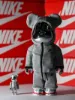 Be@Rbrick x nike tech fleece N98 聯名公仔 庫柏力克熊 500% 1000%