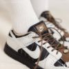 NICEDAY 代購 Nike Dunk Low 女 黑白棕 雕花鞋 正式 休閒 穿搭 運動 休閒鞋 Fv3642-010