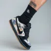 Supreme x Nike Dunk SB Rammellzee 聯名款 Low黑彩 FD8778-001 / High米白迷彩FD8779-100