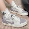 圖片 AIR JORDAN 1 LOW OG "ATMOSPHERE GREY"  藕紫灰白 CZ0790-101