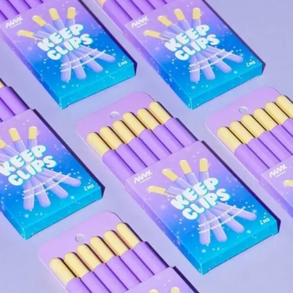 圖片 泰國 Niknax 巧克力棒造型多用途密封棒-紫色