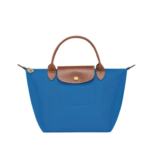 圖片 LONGCHAMP 經典基本款 短把手折疊手提包S號 藍色L1621089 P78 