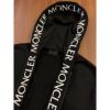 圖片 Moncler 經典 刺繡串標字母logo設計 黑色連帽外套