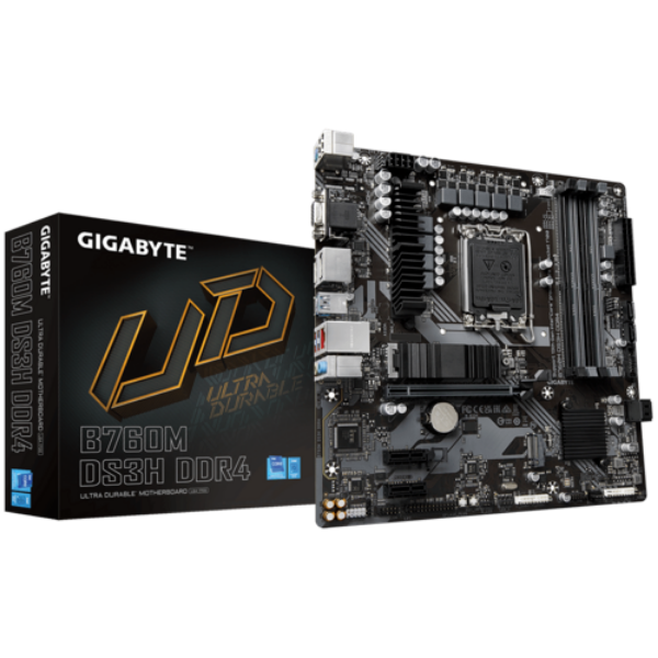 圖片 技嘉 B760M DS3H DDR4 (DDR4)LGA1700 Rocket Lake-S 13代