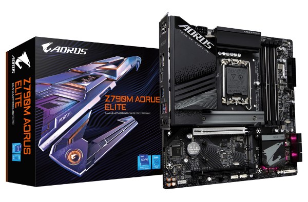 圖片 技嘉 Z790M AORUS ELITE (DDR5)LGA1700 Rocket Lake-S 13代