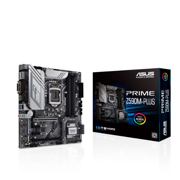 圖片 華碩 PRIME Z590M-PLUS (DDR4)LGA1200 Rocket Lake-S 11代