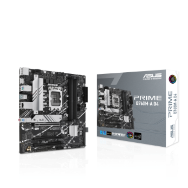 圖片 華碩 PRIME-B760M-A-D4-CSM (DDR4)LGA1700 Rocket Lake-S 13代