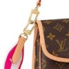 圖片 LV LOUIS VUITTON 路易威登 DIANE 寬版背帶設計 Monogram帆布手提斜背包 M46049