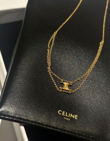 圖片 CELINE 凱旋門雙環項鍊