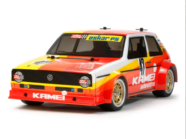 圖片 酷飛多軸聯盟 Tamiya 47308 電動RC卡 特企NO.8 1/12RC 福斯 高爾夫Mk1 Racing GR.2(M-05底盤)【六期零利率】
