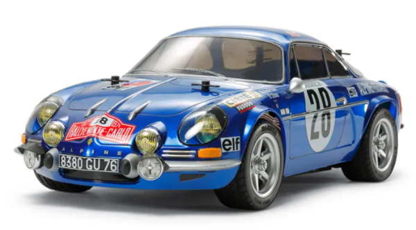 圖片 TAMIYA 58591 電動RCカーシリーズ No.591 1/10RC アルピーヌ A110 モンテカルロ ’71 (M-06シャーシ)