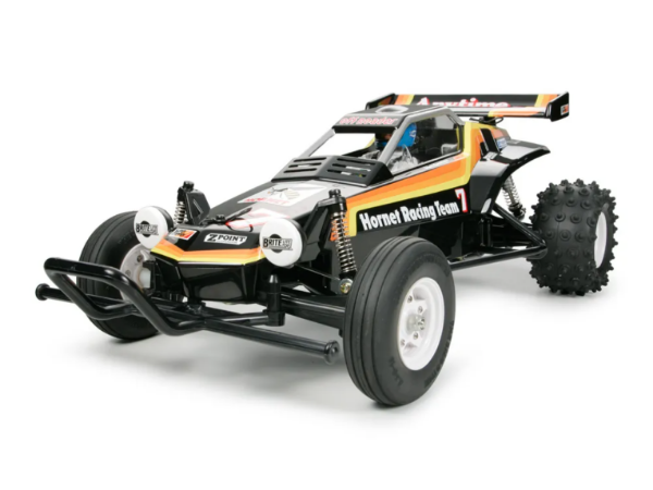 圖片 田宮TAMIYA  58336 1/10復刻版電動越野車The Hornet大黃蜂｜經典1984款, 長行程金屬避震, ABS樹脂底盤【六期零利率】