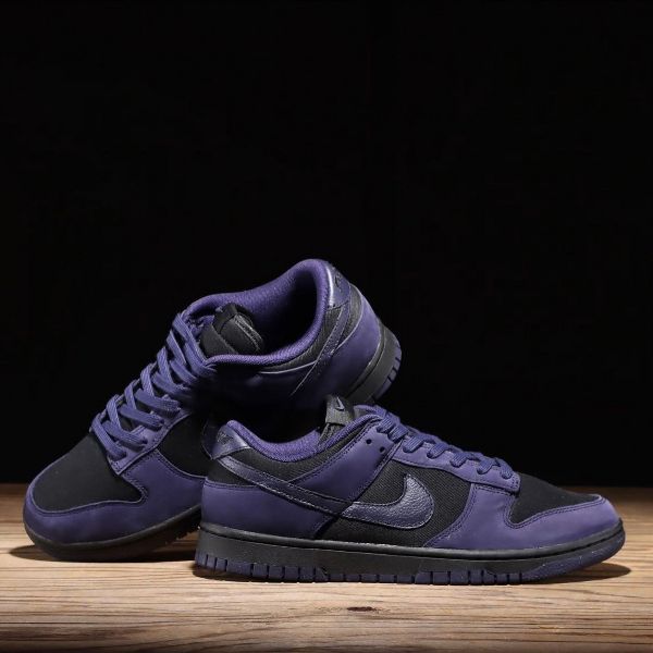 圖片 NIKE DUNK LOW “PURPLE INK”   黑紫色 女鞋 FB7720-001