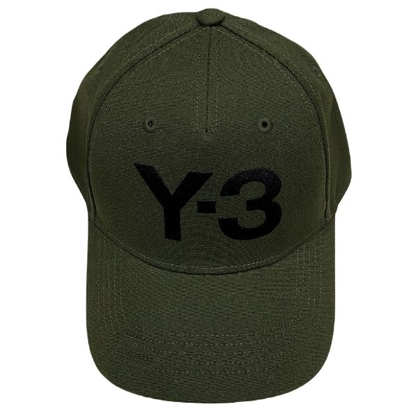 圖片 Y-3 LOGO 棒球帽 軍綠色 IU4625