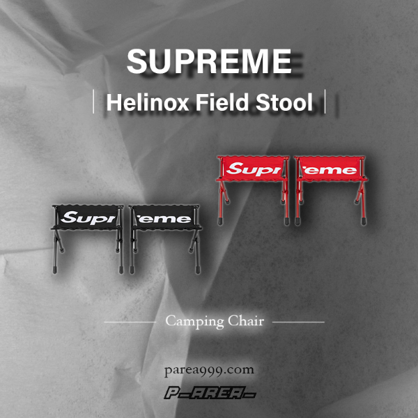 圖片 Supreme x Helinox 折疊露營椅