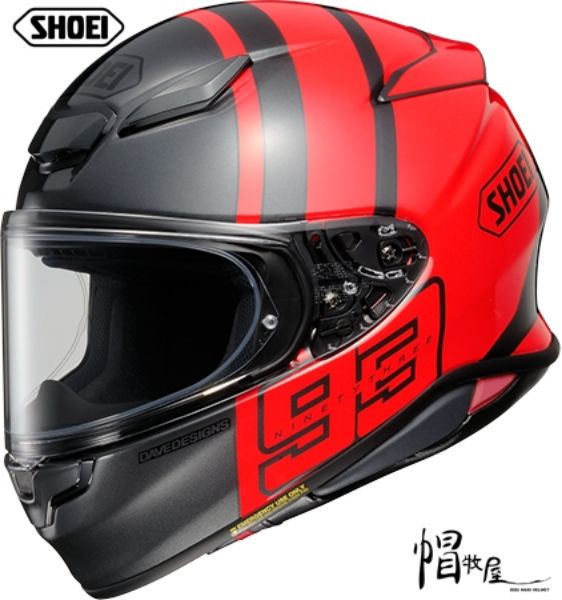 圖片 【帽牧屋 】SHOEI MM93 COLLECTION TRACK 選手彩繪 安全帽 輕量 頂級 雙D扣 全罩