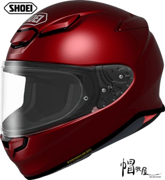 圖片 【帽牧屋 】日本 SHOEI Z-8 WINE RED 酒紅 安全帽 輕量 頂級 雙D扣 全罩 Z8