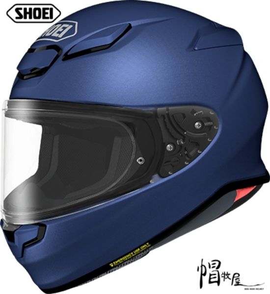 圖片 【帽牧屋 】日本 SHOEI Z-8  MT.BLUE (消光) 安全帽 輕量 頂級 雙D扣 全罩 Z8