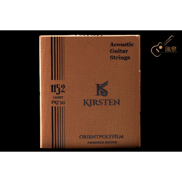 圖片 『識樂音樂工作室』 KIRSTEN PAT-311 PAT-312 日本芯 薄膜 包覆弦 磷青銅 木吉他弦
