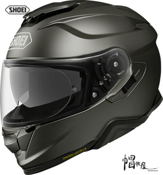 圖片 【帽牧屋 】日本 SHOEI GT-AIR 2 M.ANTHRACITE 安全帽 輕量 頂級 雙D扣 全罩 金屬炭色