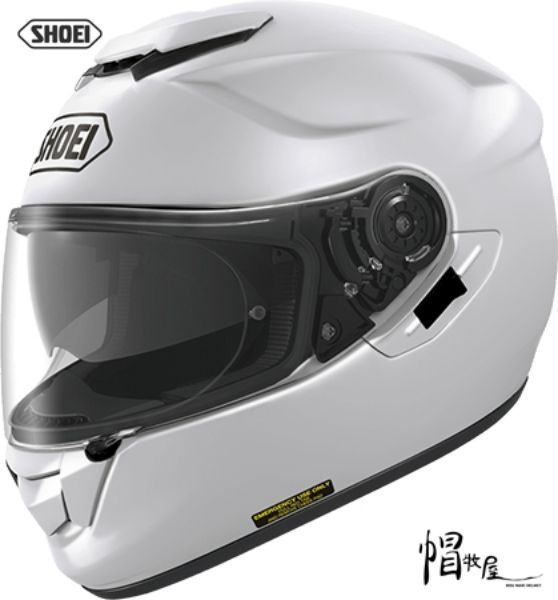 圖片 【帽牧屋 】日本 SHOEI GT-AIR L.WHITE 安全帽 輕量 頂級 雙D扣 全罩 白