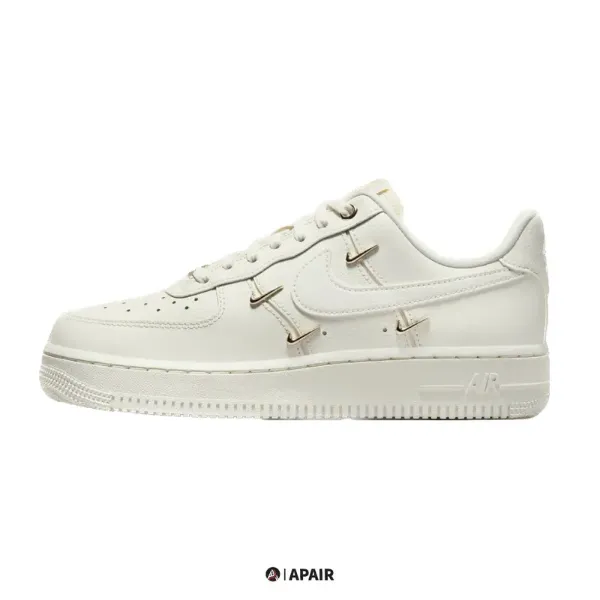 NIKE AIR FORCE 1 mini gold 白金 四金勾 FV3654-111