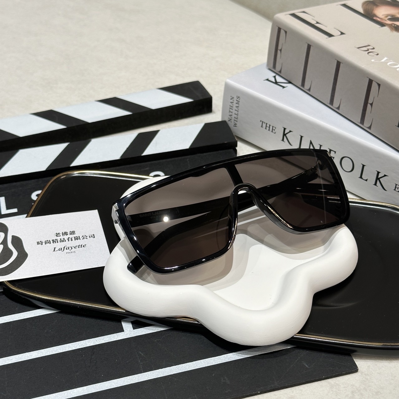 SAINT LAURENT SL364 盾形MASK-zingala商店