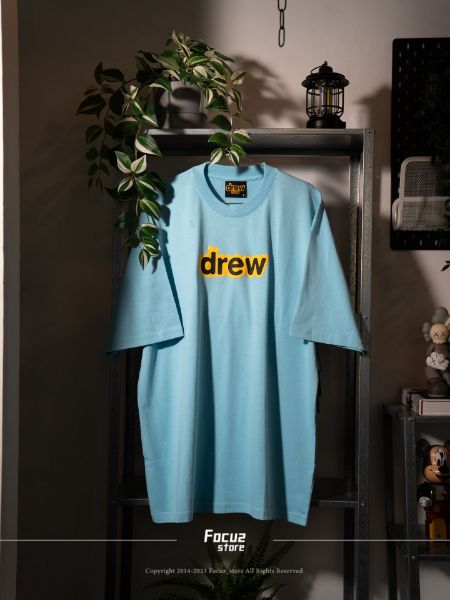 Drew House Secret SS Tee Black Sea Blue  Baby Blue